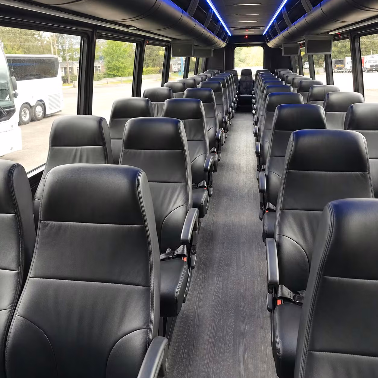 30 passenger minibus inside