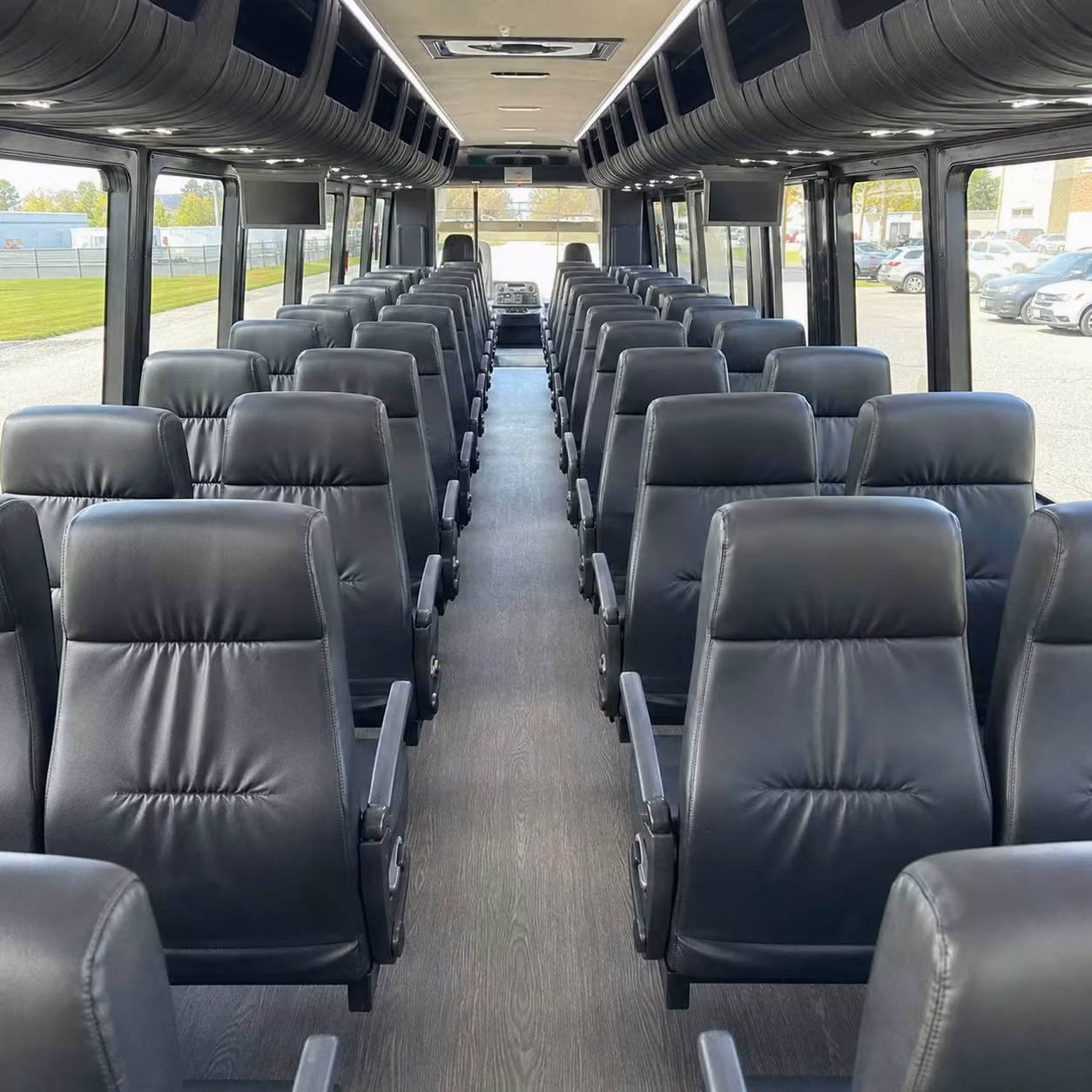 30 passenger minibus interior