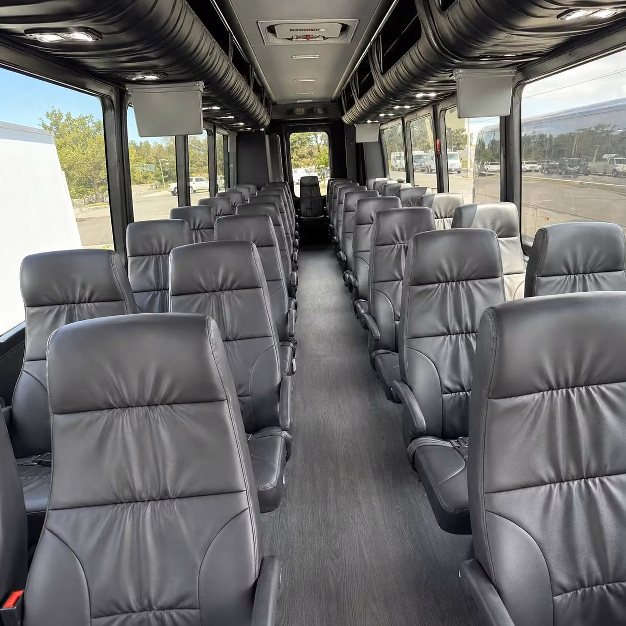 35 passenger minibus interior