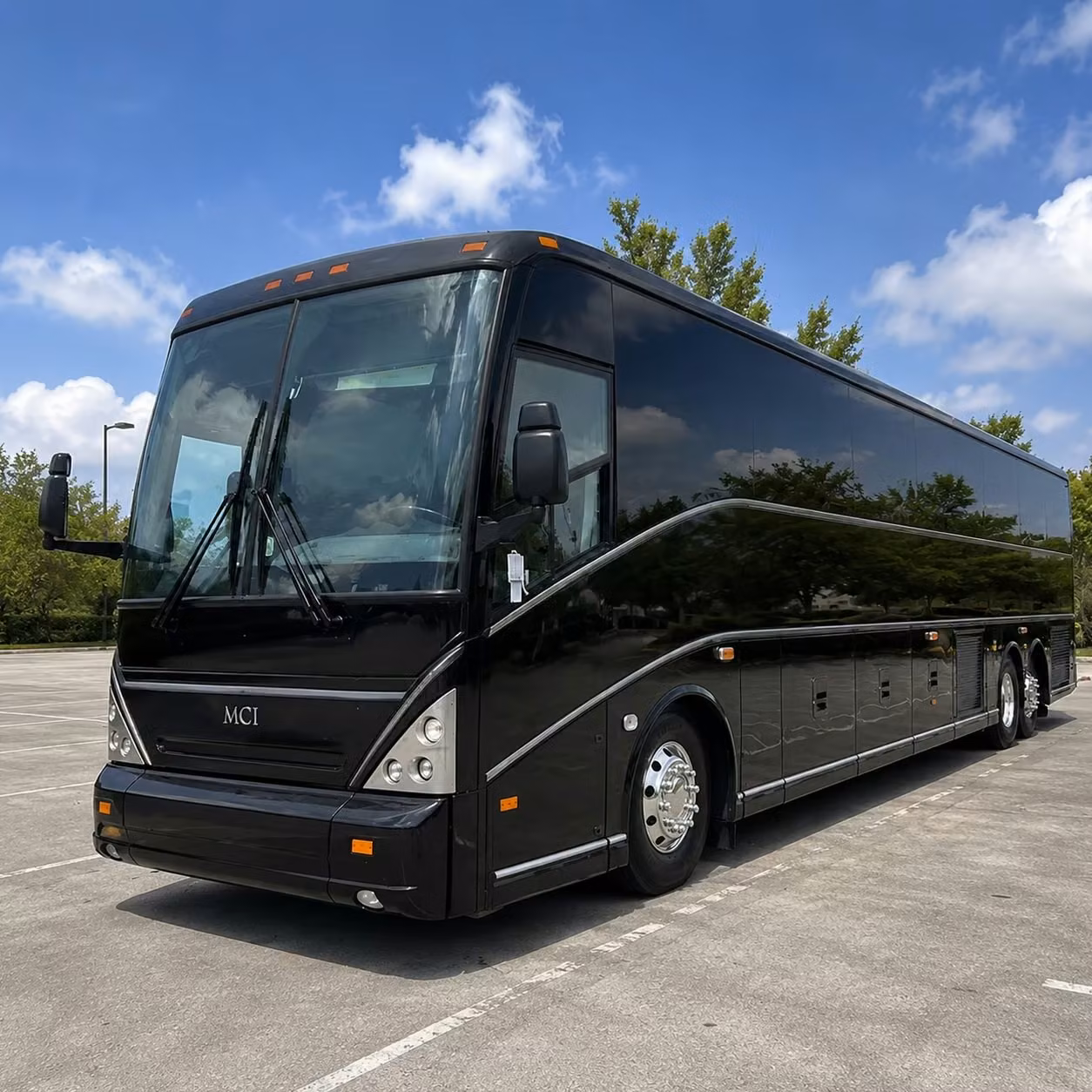 56 passenger charter bus