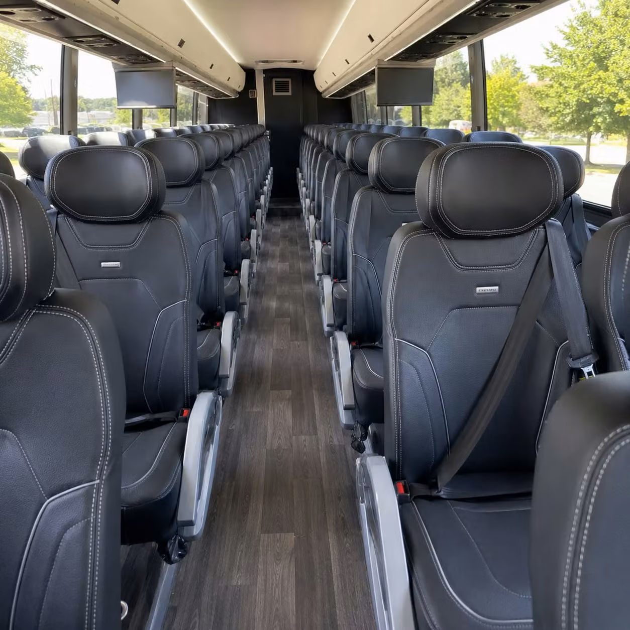 charter bus rentals for military ceremonies and events at houston area bases