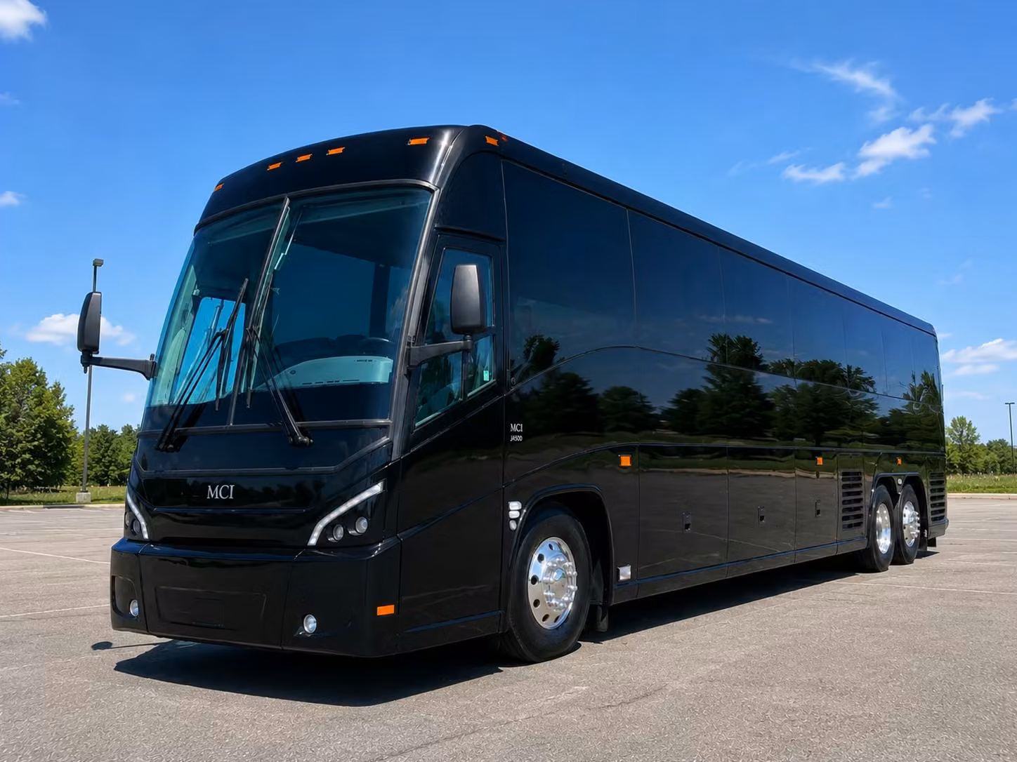 houston 56 passenger charter bus rental
