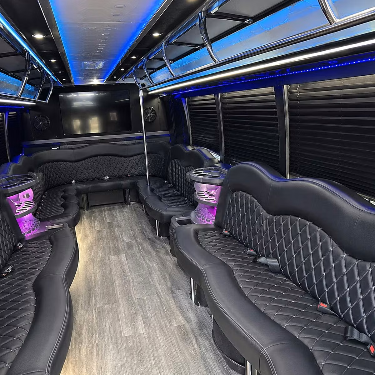 party bus interior