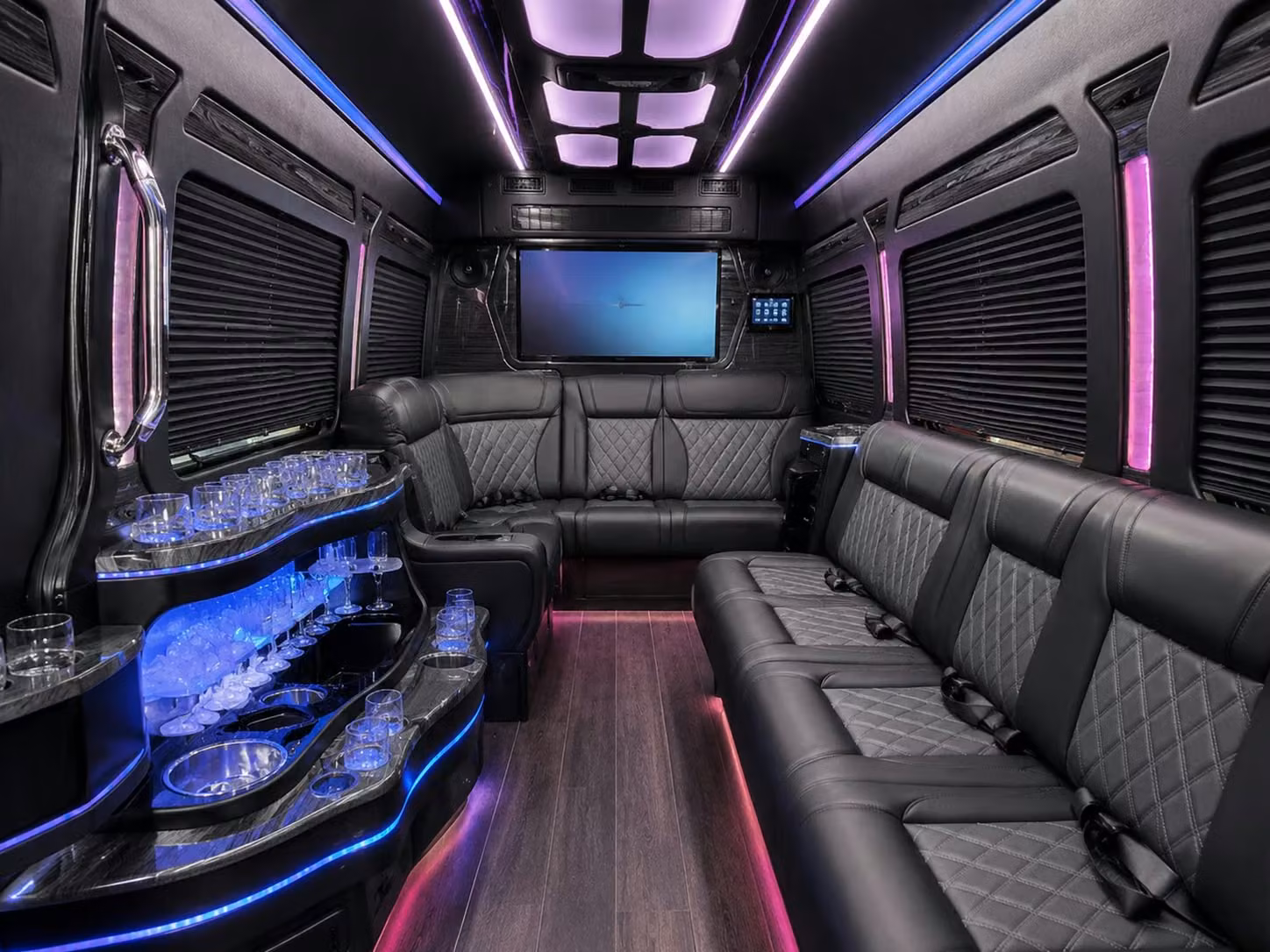 sprinter limousine inside