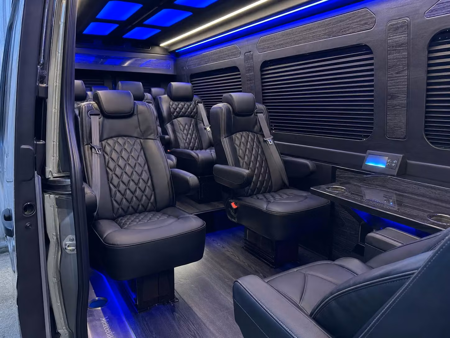 sprinter van transportation for groups and events across houston
