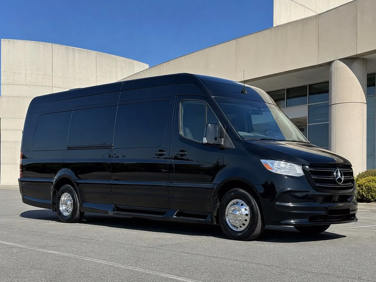sprinter van with driver